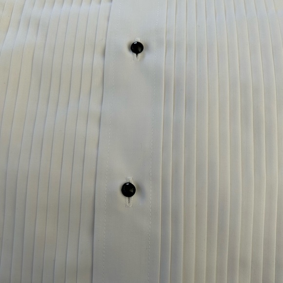 Kyle Thomas Tuxedo Shirt Size Medium 15.5” Neck 34/35 Sleeve - Picture 5 of 7